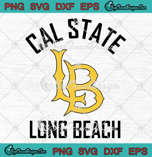 Cal State Long Beach CSULB SVG Long Beach State Dirtbags Baseball SVG