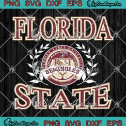 Florida State Seminoles Laurels Logo SVG - Florida State University SVG PNG EPS DXF PDF, Cricut File