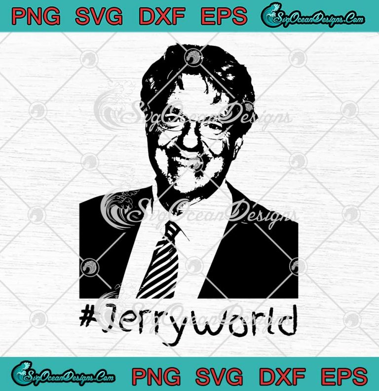 Jerry Springer Jerry World SVG - Jerry Springer World 2023 SVG PNG EPS ...