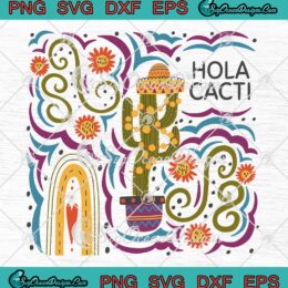 Mexican Cactus Green Cactus Vintage SVG, Cute Gift For Cactus Lovers SVG PNG EPS DXF PDF, Cricut File