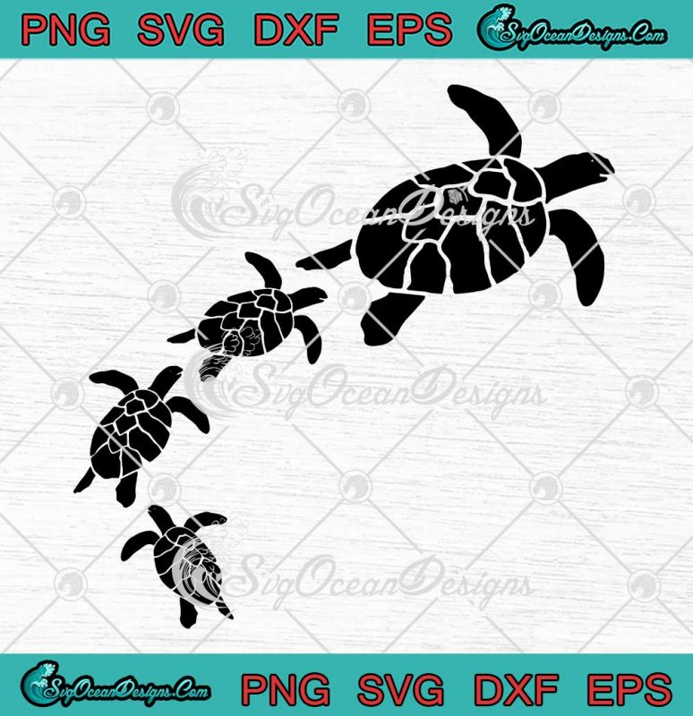 Sea Turtle Save The Turtles Beach Svg Sea Turtle Lovers Gift Svg Png Eps Dxf Pdf Cricut File