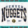 Vintage Denver Nuggets Est. 1967 SVG - Denver Nuggets Basketball SVG PNG EPS DXF PDF, Cricut File