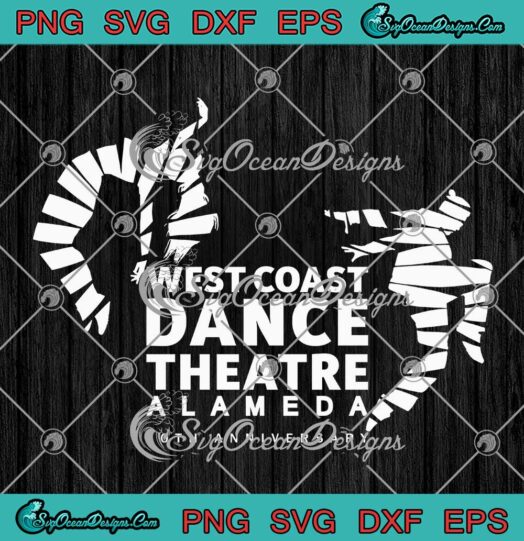 West Coast Dance Theatre Alameda SVG - 50th Anniversary SVG PNG EPS DXF PDF, Cricut File