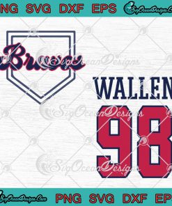 Wallen 98 SVG, Morgan Wallen We'd Have Been The 98 Braves