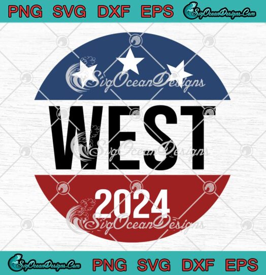 Cornel West For President 2024 SVG - Trendy POTUS West 2024 SVG PNG EPS DXF PDF, Cricut File
