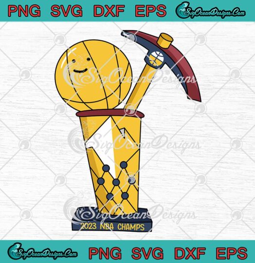 Denver Nuggets 2023 SVG - NBA Champions Doodle SVG PNG EPS DXF PDF, Cricut File