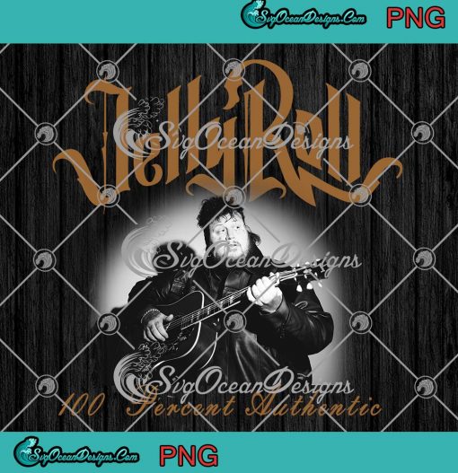 Jelly Roll 100 Percent Authentic PNG - Jelly Roll Concert Tour 2023 PNG JPG Clipart, Digital Download