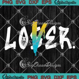 Jordan 5 Aqua Loser Lover Kids SVG - Matching Jordan 5 Retro Mid Aqua SVG PNG EPS DXF PDF, Cricut File