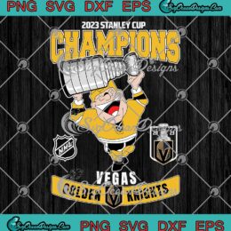 Mascot Chance 2023 SVG - Stanley Cup Champions SVG - Vegas Golden Knights SVG PNG EPS DXF PDF, Cricut File