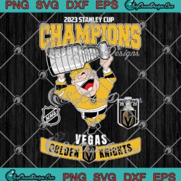 Mascot Chance 2023 SVG - Stanley Cup Champions SVG - Vegas Golden Knights SVG PNG EPS DXF PDF, Cricut File