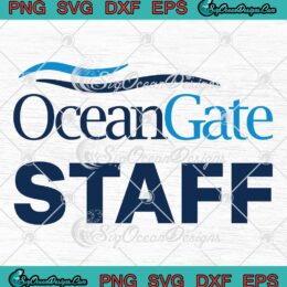 OceanGate Submarine Staff Trendy SVG - Titanic Research Team SVG PNG EPS DXF PDF, Cricut File
