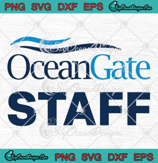 OceanGate Submarine Staff Trendy SVG - Titanic Research Team SVG PNG EPS DXF PDF, Cricut File