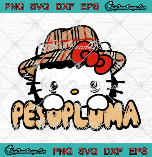 Peso Pluma x Hello Kitty SVG - Cute Gift For Fan Music Lovers SVG PNG EPS DXF PDF, Cricut File