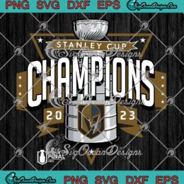Stanley Cup Champions 2023 SVG - Vegas Golden Knights Ice hockey Gift SVG PNG EPS DXF PDF, Cricut File