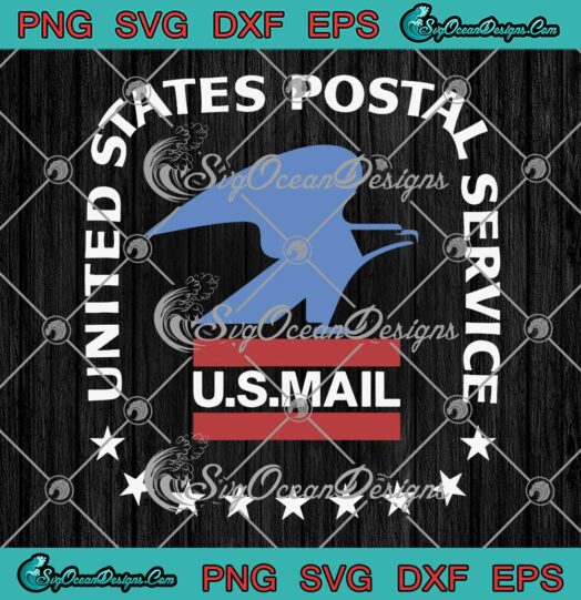 United States Postal Service SVG - US Mail Eagle Logo USPS SVG PNG EPS DXF PDF, Cricut File