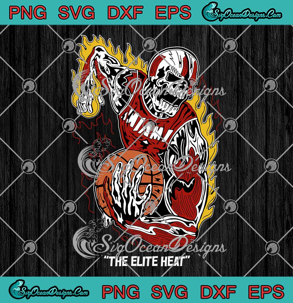 BLUEY MIAMI HEAT svg eps dxf png file, Digital Download, Instant