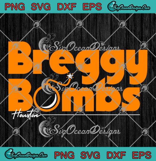Alex Bregman Breggy Bombs 2023 SVG - Houston Astros MLB Baseball SVG PNG EPS DXF PDF, Cricut File