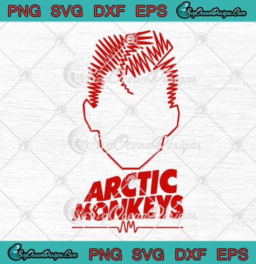 Arctic Monkeys Heartbeat SVG - AM Arctic Monkeys Album SVG PNG EPS DXF PDF, Cricut File