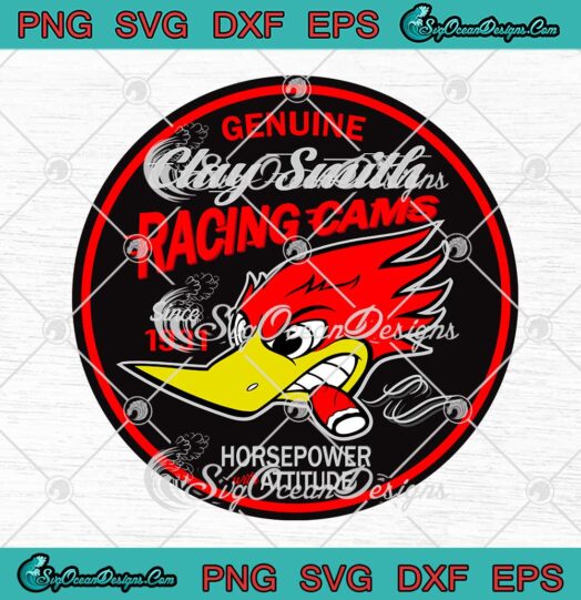 Clay Smith Cams Motor Racing SVG - 500 Cars Bikes American Indy SVG PNG EPS DXF PDF, Cricut File