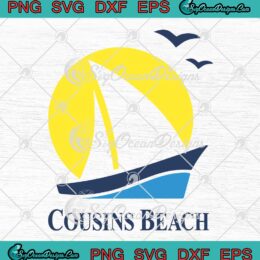 Cousins Beach Boat Vintage SVG - The Summer I Turned Pretty SVG PNG EPS DXF PDF, Cricut File