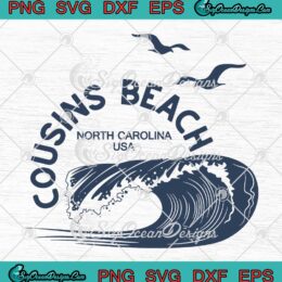 Cousins Beach North Carolina USA SVG - The Summer I Turned Pretty SVG PNG EPS DXF PDF, Cricut File