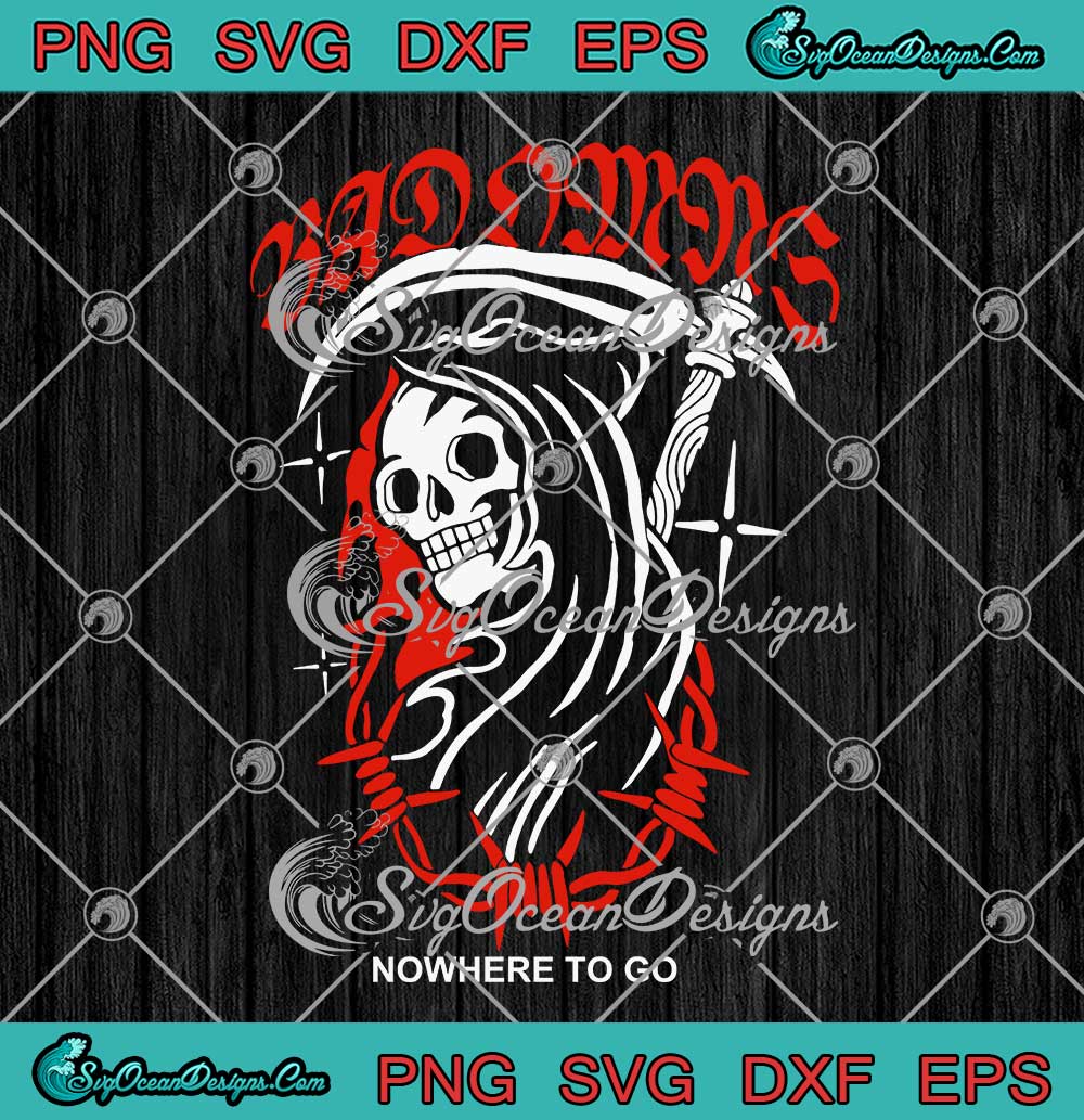 Death Bad Omens SVG - Nowhere To Go SVG - Bad Omens Tour 2023 SVG PNG ...