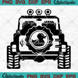 Duck Jeep Car Off Road Duck SVG - Funny Duck Duck Jeep SVG PNG EPS DXF PDF, Cricut File