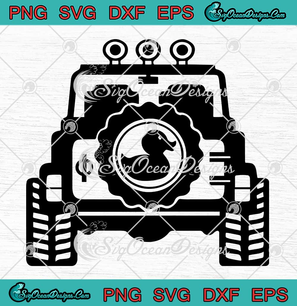 Duck Jeep Car Off Road Duck SVG - Funny Duck Duck Jeep SVG PNG EPS DXF ...