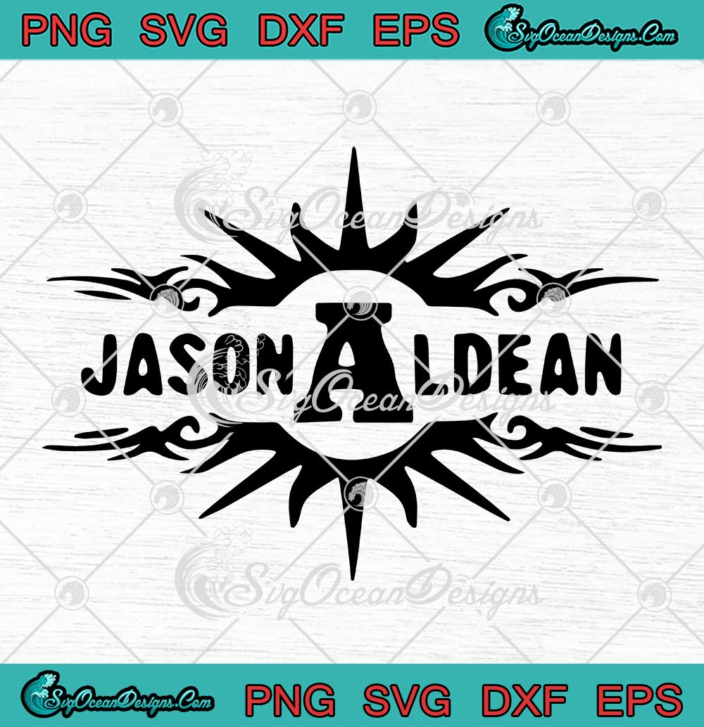 Jason Aldean Logo Country Music SVG - Jason Aldean SVG PNG EPS DXF PDF ...