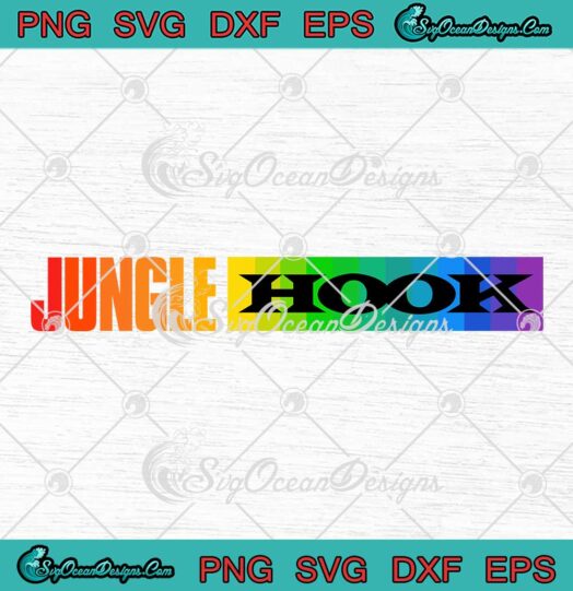 Jungle Boy And Hook Pride SVG - Jungle Hook LGBT Pride SVG PNG EPS DXF PDF, Cricut File