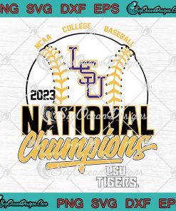 LSU Tigers Home Field 2023 SVG - NCAA Men's Baseball College World Series  Champions SVG PNG EPS