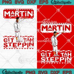 Martin Matching Jordan 11 Retro Cherry PNG - Martin Get Tah Steppin PNG JPG Clipart, Digital Download