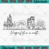 Retro Disneyland Disney World SVG - Happiest Place On Earth SVG PNG EPS DXF PDF, Cricut File