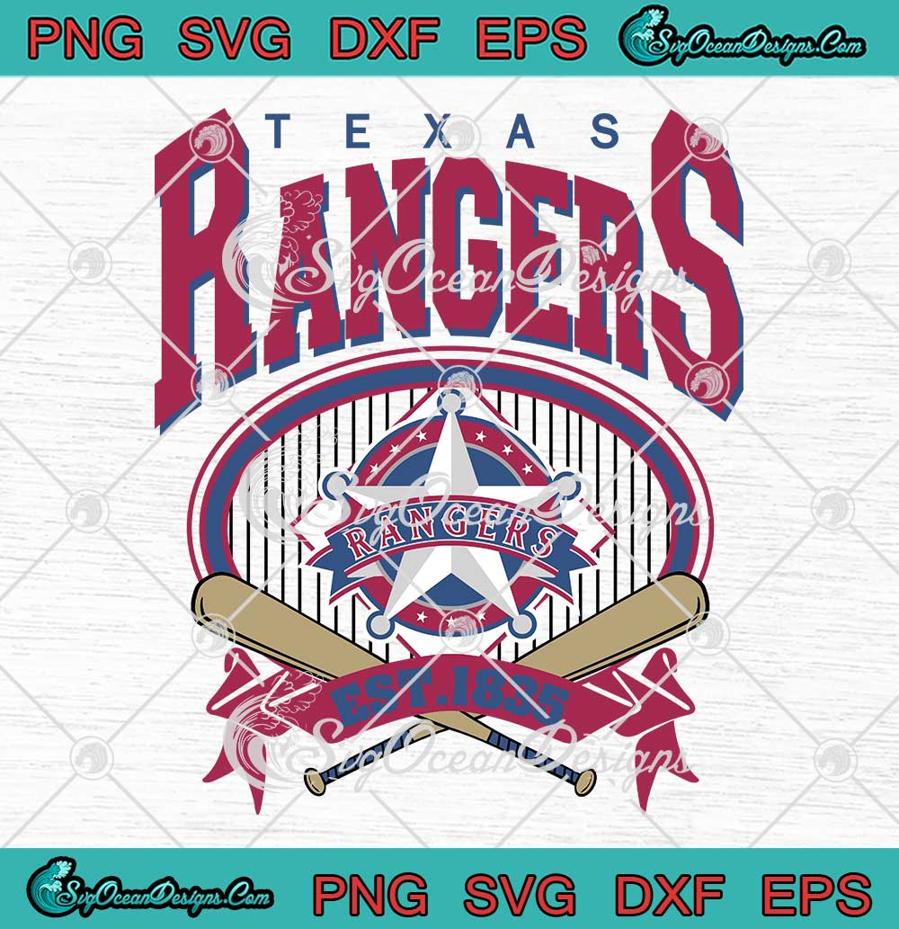Peagle Power Texas Rangers SVG Silhouette Cricut Files