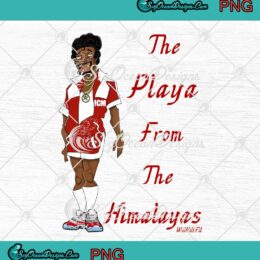 The Playa From The Himalayas PNG - Jerome Martin Match Jordan 11 Retro Cherry PNG JPG Clipart, Digital Download