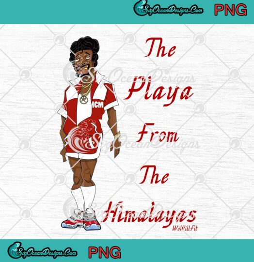The Playa From The Himalayas PNG - Jerome Martin Match Jordan 11 Retro Cherry PNG JPG Clipart, Digital Download