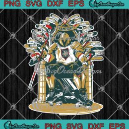 Vegas Golden Knights Thrones 2023 SVG - Stanley Cup Champions SVG PNG EPS DXF PDF, Cricut File