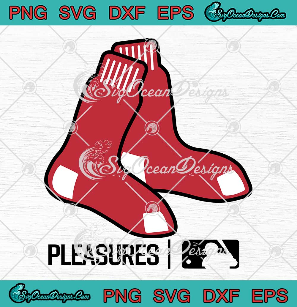 Boston Red Sox Logo SVG - Pleasures Mascot 2023 MLB Baseball SVG