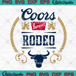 Coors Banquet Rodeo Bull Logo SVG - Coors Banquet Beer SVG PNG EPS DXF PDF, Cricut File