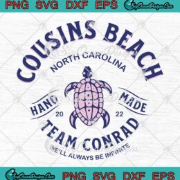 Cousins Beach Team Conrad 2022 SVG - The Summer I Turned Pretty SVG PNG EPS DXF PDF, Cricut File