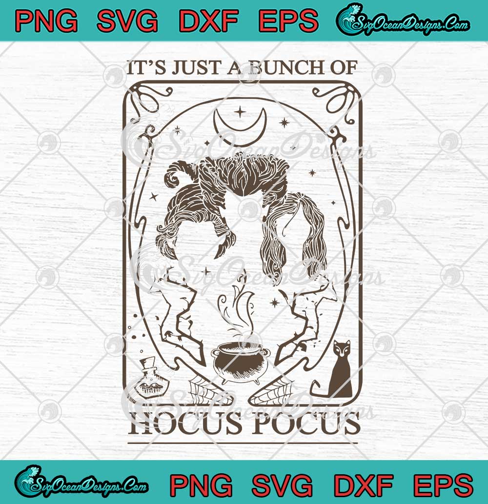 Disney-Just-A-Bunch-Of-Hocus-Pocus-SVG---Tarot-Card-Halloween-SVG-PNG-EPS-DXF-PDF,-Cricut-File Disney Just A Bunch Of Hocus Pocus SVG - Tarot Card Halloween SVG PNG EPS DXF PDF, Cricut File