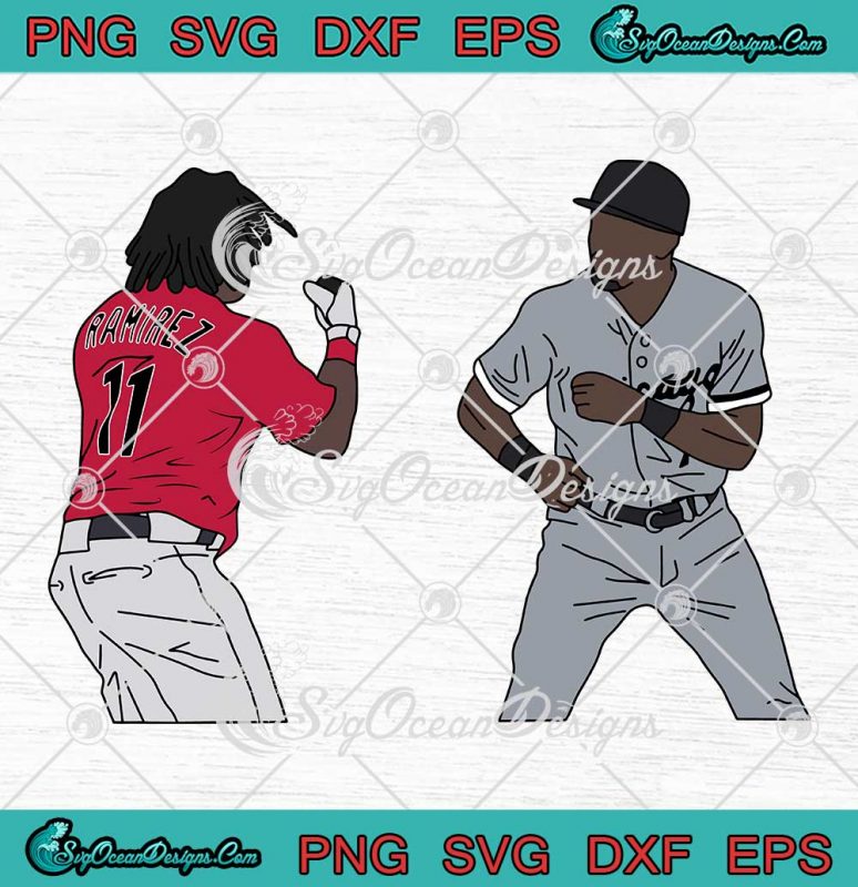 Jose Ramirez And Tim Anderson SVG - Down Goes Anderson Fight Meme SVG ...