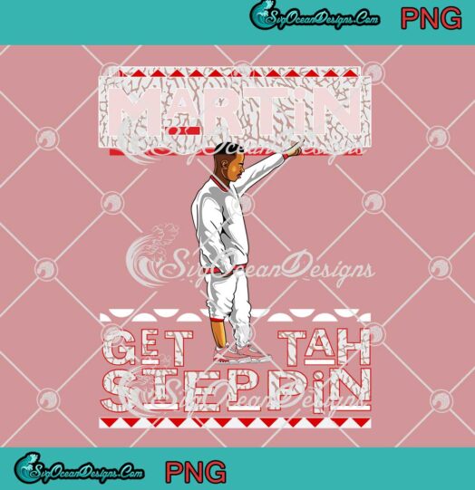 Martin Match Air Jordan 3 Rust Pink PNG - Martin Get Tah Steppin Retro PNG JPG Clipart, Digital Download