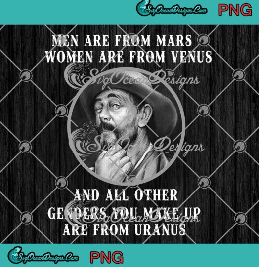 Men Are From Mars PNG - Women Are From Venus PNG - And All Other Genders Funny PNG JPG Clipart, Digital Download