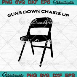 Montgomery Gun Down Chairs Up SVG - Riverfront Alabama Brawl 2023 SVG PNG EPS DXF PDF, Cricut File