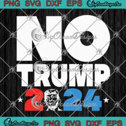 No More Trump 2024 Vintage SVG - Political Donald Trump 2024 SVG PNG EPS DXF PDF, Cricut File