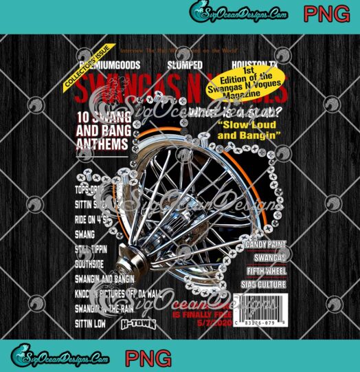 Swangas And Vogues PNG - 10 Swang And Bang Anthems PNG JPG Clipart, Digital Download