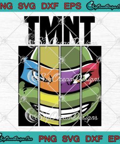 TMNT Ninja Turtles SVG - Teenage Mutant Ninja Turtles Face Mash Up SVG