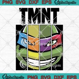 TMNT Ninja Turtles SVG - Teenage Mutant Ninja Turtles Face Mash Up SVG PNG EPS DXF PDF, Cricut File