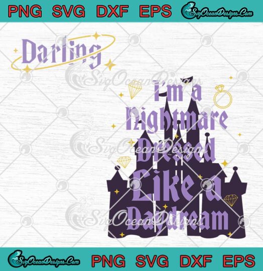 Taylor Swift I'm A Nightmare Dressed SVG - Like A Daydream The Eras Tour SVG PNG EPS DXF PDF, Cricut File